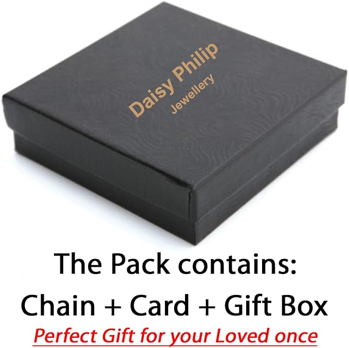 Gifts for Men Boys, Silver Chain Cuban - Stainless Steel Necklace Special Gifts for Dad Daddy, Son,Husband Birthday Christmas Graduation Gifts for Him Son Grandson Brother