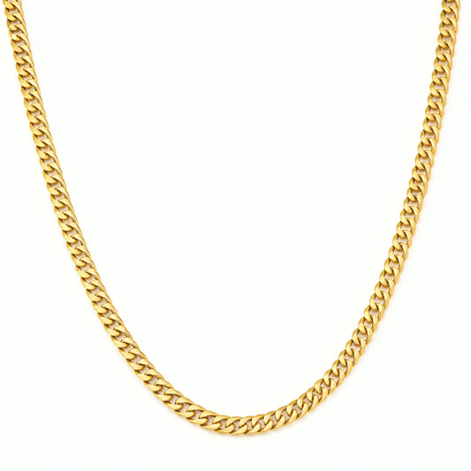 4mm Gold Stainless Steel Chain