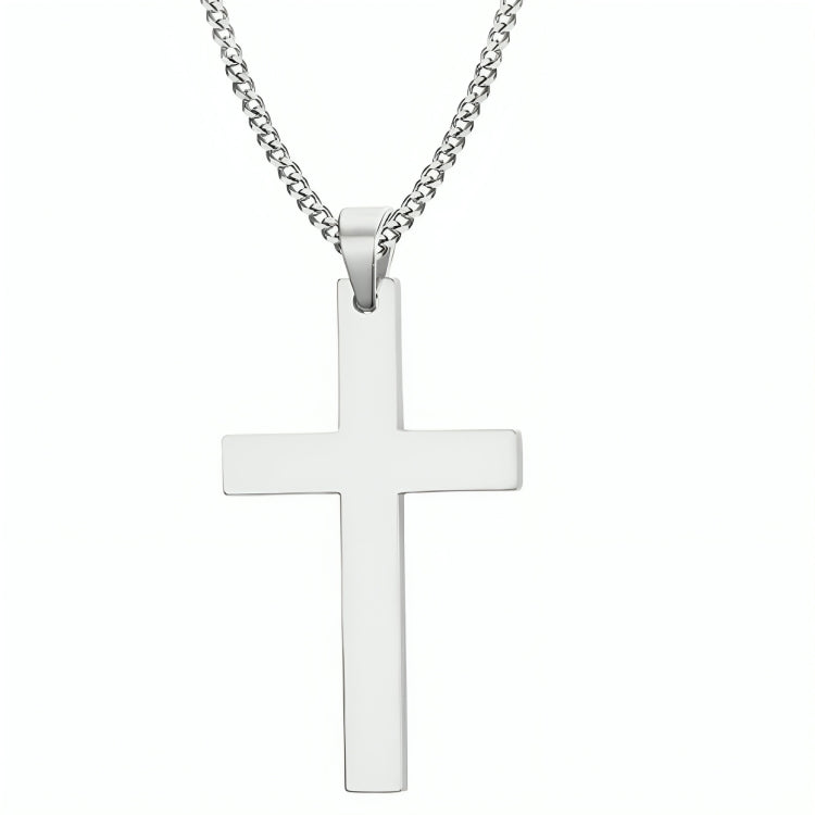 Silver Cross Necklace