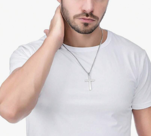 Silver Cross Necklace