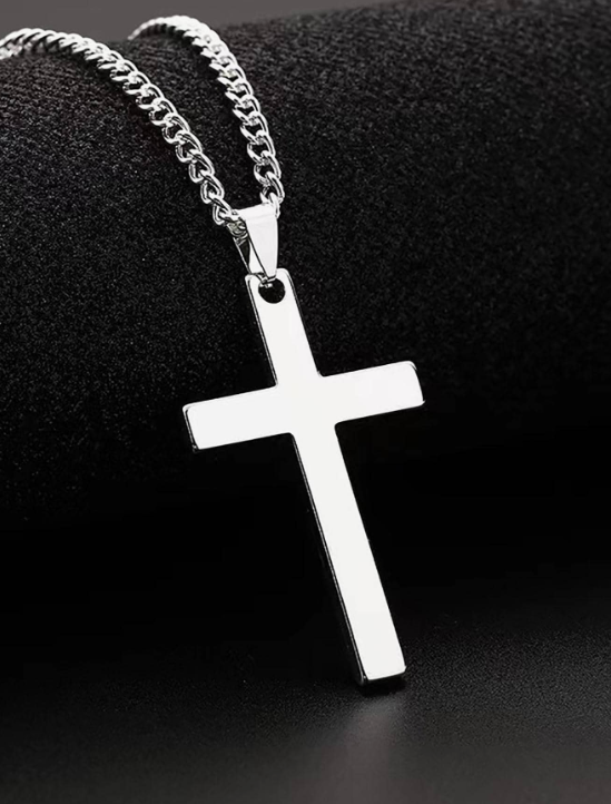 Silver Cross Necklace