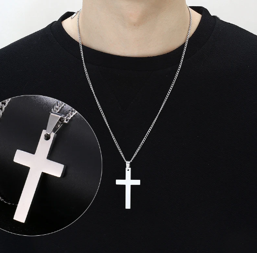 Silver Cross Necklace
