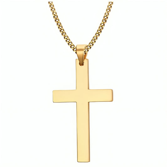 Gold Cross Necklace