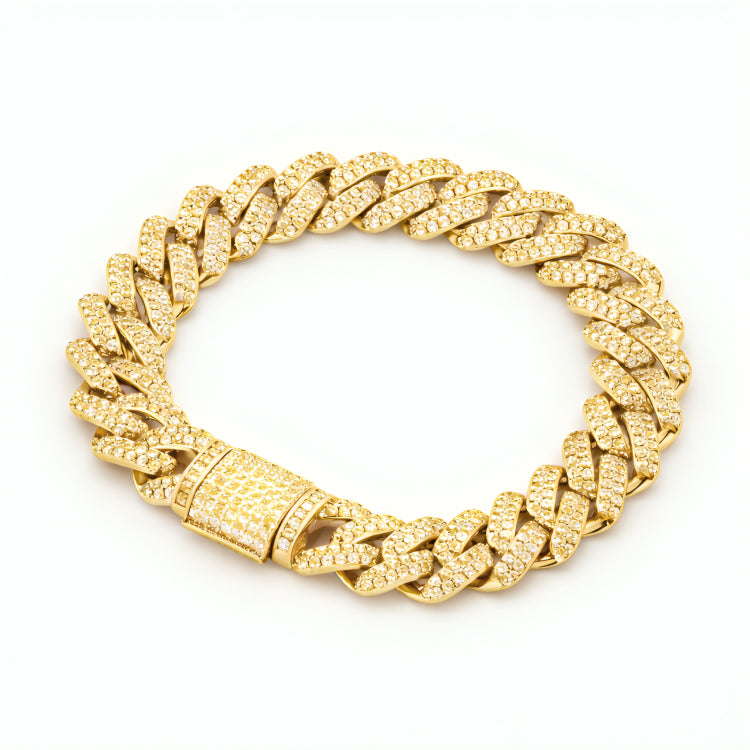 VVS Gold Rhinestone Bracelet
