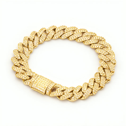 VVS Gold Rhinestone Bracelet